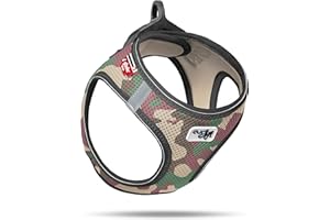 CURLI Kamizelka Uprząż Air-Mesh Camo M