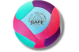 Mjuk volleyboll – supermjuk designad för smärtfri lek – fantastisk inomhusboll för barn med en realistisk känsla och studs – perfekt boll för huset