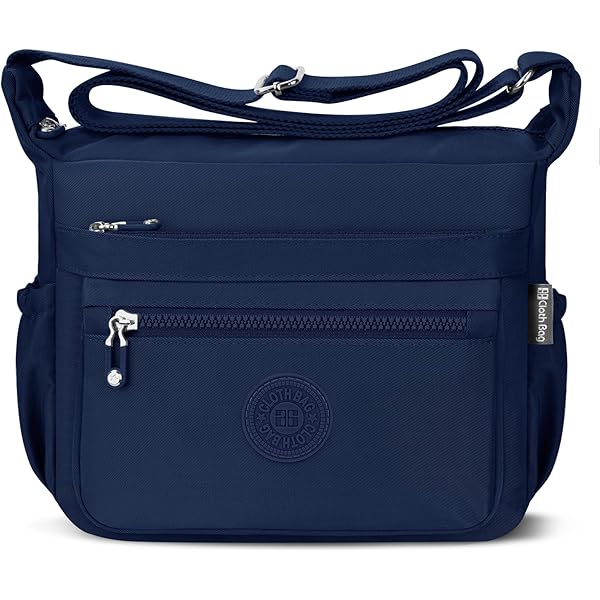 PORRASSO Schoudertas voor dames, vrije tijd, handtas, meerdere zakken, schoudertas, nylon, messengertas, reizen, school, werk, dagelijks gebruik, crossbody tas, Groen, L PORRASSO Schoudertas voor dames, vrije tijd, handtas, meerdere zakken, schoudertas, nylon, messengertas, reizen, school, werk, dagelijks gebruik, crossbody tas, Groen, L