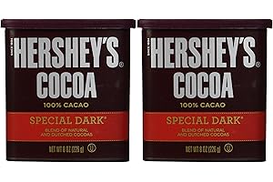 Hershey's Cocoa, Special Dark 100% Cacao, 8-Ounce Cans (Pack Of 2)
