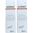 New Uvirex Sunscreen Emulsion Gel (Pack of 2 * 50gm)