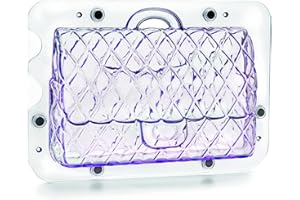 Ibili 740700 Molde Bolso Chocolate 3D, Stainless Steel, Morado, 28 x 20 x 8 cm