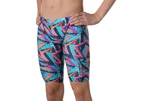 FLOW SWIM GEAR Flow Funky Swim Jammers - Size 21 to 32 Swimming Jammer Shorts for Boys in Nine Radical Swimsuit Designs