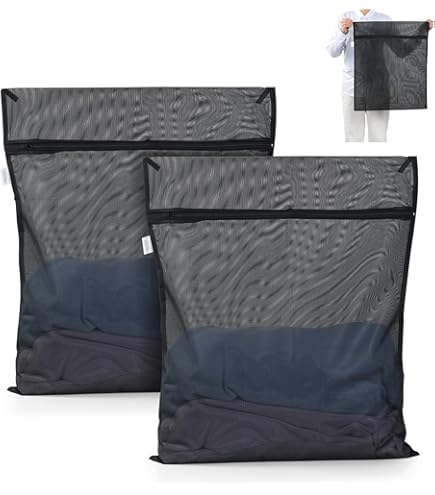 Mesh waszakken voor wasgoed met automatische vergrendelingsrits, 3 lagen waszak, 40x50cm netje voor bh, blouse, kousen, ondergoed, babykleding, waszak voor wasmachine Mesh waszakken voor wasgoed met automatische vergrendelingsrits, 3 lagen waszak, 40x50cm netje voor bh, blouse, kousen, ondergoed, babykleding, waszak voor wasmachine