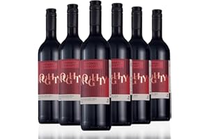 Thomson & Scott Noughty Rouge Alcohol Free Wine - Low Calorie and Gluten Free Alcohol Free Red Wine - Case of 6