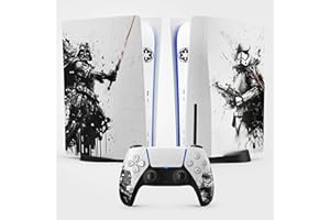 FFRAME Sticker for PS5 Trooper, Standard Disc Edition, Console and controllers, Gaming Skin Trooper (1 Controller)
