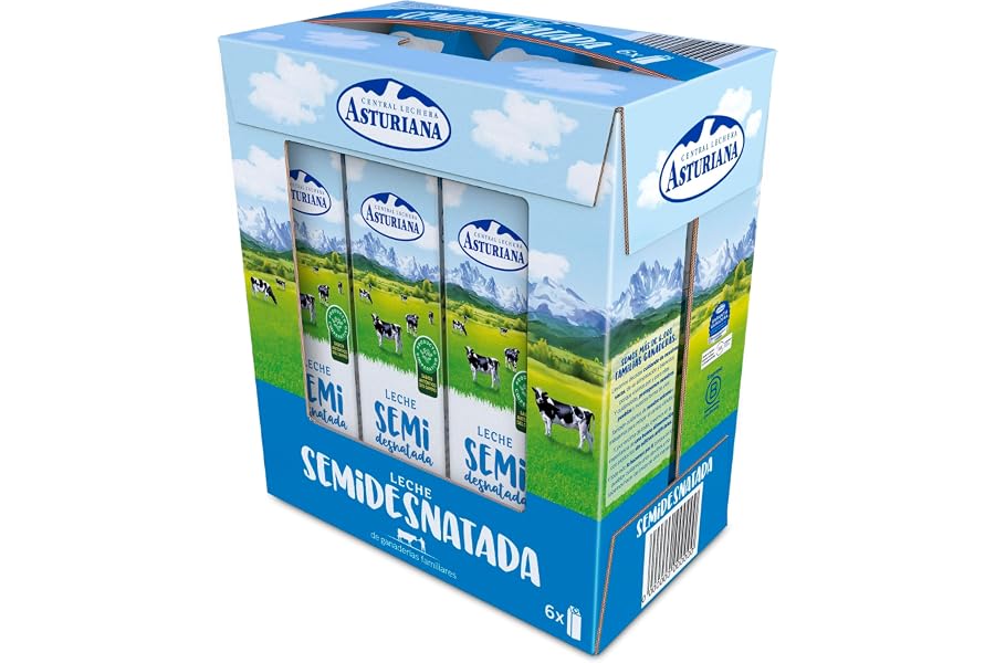 CLA Leche Semidesnatada Pack 6x1L