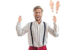 BigMouth- Manos pequeñas, Multicolor, Talla única (Big Mouth Toys BM1673)