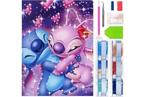 jieyisier Diamond Painting Kit,Diamond Painting Complet,Diamond Art Dessin Animé,Convient Pour La Décoration Murale à La Maison 30x40cm