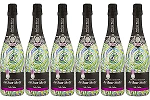 Arthur Metz - Crémant Blanc d'Alsace Brut, Méthode traditionnelle, vieilli sur lattes (6 x 0,75 L)