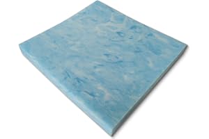 ‎KISSENFABRIK-JUWAN kissenfabrik-juwan Schaumkissen aus Kaltschaum | Schaumstoffzuschnitt MEDIUM | HR35/30 | | Schaumstoff in vielen Größen | Halbrolle | Rolle (40 x 40 x 4 cm, 1)