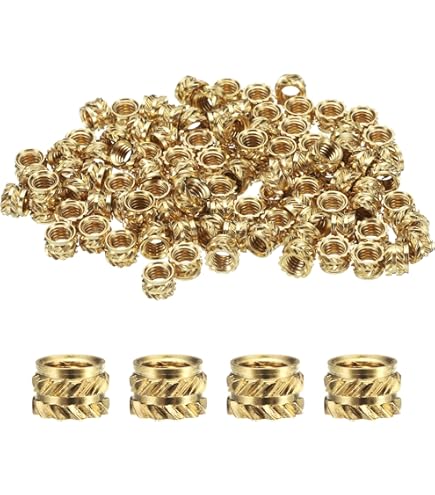 Heat Set Insert Tips voor de Maten M2 M2.5 M3 M4 M5 M6 M8, Head Heat Set Insert Tip 3D Printing Accessoires Compatibel met 936 Soldeerbout