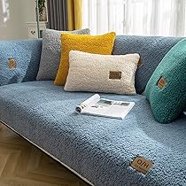 Ecksofa Überzug L-Form 90x180cm - Rutschfeste Couchdecke Aus Baumwolle