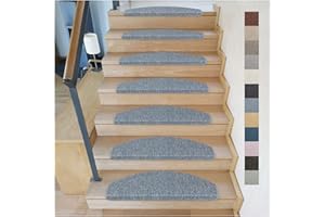 ‎KETTELSERVICE-METZKER Kettelservice-Metzker® Gothenburg Semi-Circular Stair Mats in 8 Colours