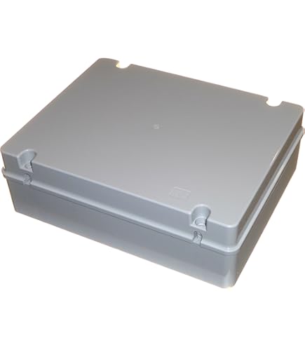 Wiska Combi 607 Weatherproof Outdoor Junction Box Black IP66/67 With 3 - View #10