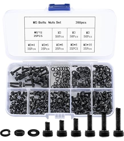 480 Pezzi Set Bulloni E Dadi M4 - Acciaio Inox, Testa Cilindrica A Croce, Per Fai Da Te E Riparazioni - Foto 10