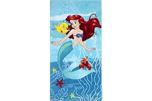 Jerry Fabrics Disney Arielle Duschtuch Badetuch Strandtuch 70 x 140cm