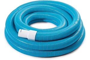 Intex 29083E N/AA Spiral Hose for Pool Filters, 1.5in X 25ft, Blue, One Size