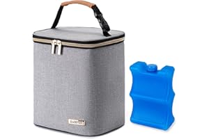 BABEYER Insulated Baby Bottle Bag with Ice Pack Included