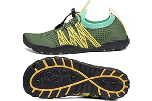 SAGUARO Scarpe da Scogli Bambino Scarpe Mare Bambina Scarpette da Scogli Bambini Scarpette Mare Ragazze Ragazzi Scarpe Acqua Antiscivolo Scarpe Immersione Scarpe Nuoto, Gr 24-36 EU