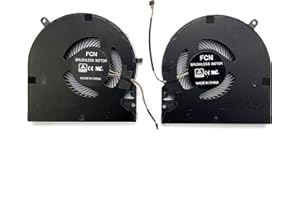 Bestparts CPU+GPU Cooling Fan Replacement for Razer Blade 15” Advanced (2020) | RZ09-0330 Series, for Razer Blade 15” Studio Edition (2020) | RZ09-0330Q, for RZ09-0330Q RZ09-03304 RZ09-03305 Laptop