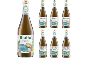 A.VOGEL Biotta Potato Juice|Organic|Natural source of Potassium|Contribute to the maintenance of normal muscle function|Not from concentrate|500ml - Pack of 6
