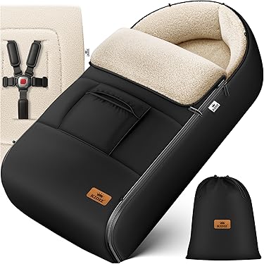 Winterfußsack (108cm) Fußsack Für Kinderwagen Buggy Jogger Schlitten FLEECE