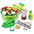 Melissa & Doug Salad Spinner Play Set, Pretend Play Food for Boys and Girls Ages 3+