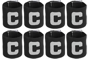 QUARKZMAN Fotboll Captain Armband, Fotboll Captain Armband C Bokstav Elastisk Armband Sport Armband Kapten Träning Fotbollslag