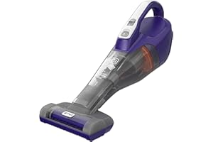 BLACK+DECKER Black and Decker - Aspirateur de Table à Main sans Fil DUSTBUSTER - Aspi Puissant 24AW - Autonomie 15 Min - Capacité 400 ML - Batterie Lithium-ION 12V - Accessoire Turbo Brosse Animaux - DVB315JP-QW