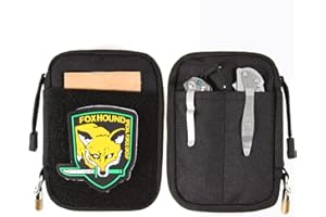 TIKIDESIGN EDC Pouch Multitool Pouch Organizer,Kleine EDC Tasche mit Klettfläche für DIY,Kleine EDC Pocket Organizer Tool Tasche,Nylon Multitool EDC Rucksack-Zusatztasche für kleine Werkzeuge