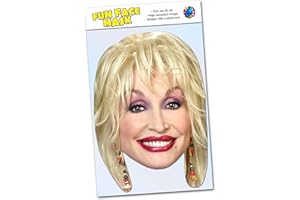PARTY PEOPLE 1 x Dolly Parton - Celebrity Face Mask - Ready To Wear - Dolly P