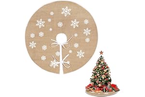 YEGOOKAY Baumrock Weihnachten Weihnachtsbaum Korb Christmas Tree Skirt Christbaumdecke Rund Christbaum Decke Unter Tannenbaumständer Abdeckung Weihnachtsbaum Teppich Rund Baumdecke Weihnachten Unterlage