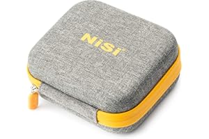NiSi Large Circular Filter Caddy | 8-Pocket Filters Holder Case for Circular UV, Neutral-Density, and Optical Lens Glass Filters Up to 95mm | Camera Filter Accessories and Storage