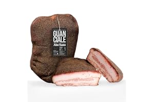 AIRESANO Guanciale Gourmet 850 g – Aire Sano (Elaborado con Carne IGP Cerdo de Teruel) | Curado artesanal, sin aditivos | Ideal para Carbonara, Amatriciana y tapas premium
