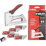 KROST Kangaro Miles Metal Body Ts-623 Staple Gun Tacker With 5000 Staples (Medium, Red)