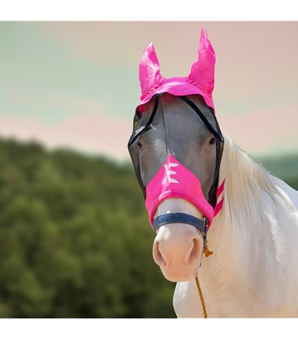 Cappuccio Para Mosche LeMieux Ultra Mesh Per Cavallo, Leggero E Traspirante - Foto 3