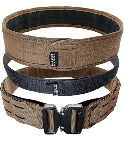 Gunyoo Battle Belt Set Tactical Military Airsoft Belt Adjustable Quick