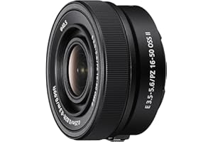 Sony E PZ 16-50mm F3.5-5.6 OSS II Compacto APS-C estándar Objetivo Power Zoom (SELP16502)
