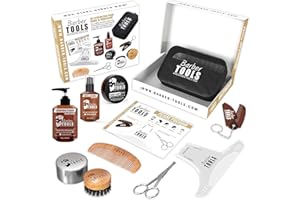Kit/Set/Cofanetto per cura e definizione della barba Barber Care | Cosmetici Prodotto in Francia ✮ BARBER TOOLS ✮ (kit barba) (kit barba2)