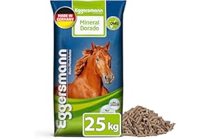 EGGERSMANN MEIN PFERDEFUTTER Eggersmann Golden Mineral - Pienso Mineral para Caballos y Ponis - Suplemento para una Dieta básica - 25 kg