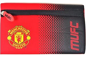 MANCHESTER UNITED F.C. Manchester United FC Official Childrens/Kids Fade Flat Pencil Case