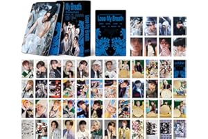 ZPPLD Conjunto de tarjetas fotográficas Lomo de Stray Kids - 54 piezas del nuevo álbum Loose My Breath con tarjetas de Kpop