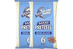 GENERIC State Pretzel Bundle With Penn Sea Salted Pretzels 6 x 22g (2 Pack)