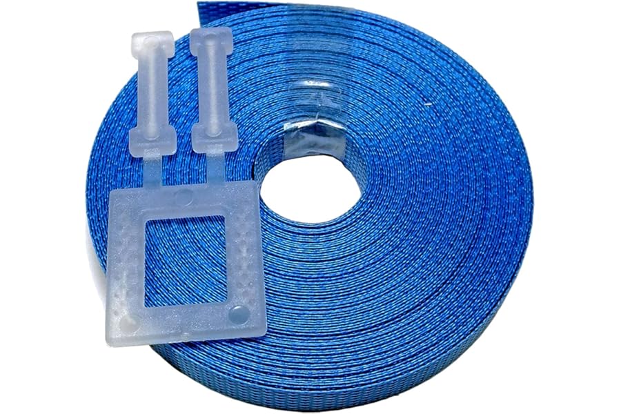Pallet strapping kit Blue 10m x 12mm with 1 plastic buckle