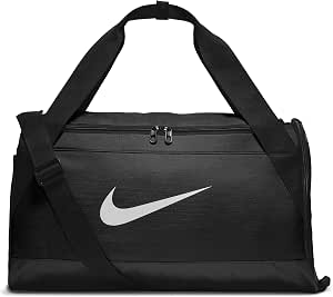 Nike Brasilia Small Duffel - Black/Black/White, 51 x 25.5 x 28 cm, 40 L :  Sports \u0026 Outdoors