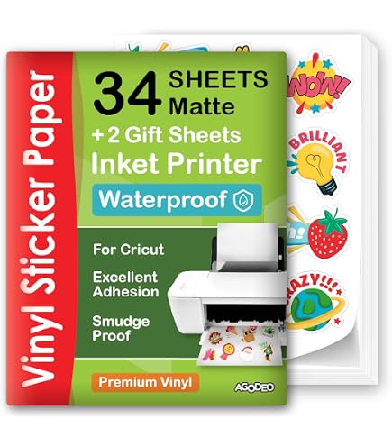 thumbnail image 2 of A-SUB 200 Sheets 13x19 Inch Waterproof Inkjet Film For Screen Printing Silkscreen 2 of 4