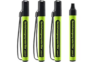 LOGEST 4 Pack Water Filter Straw - Water Purifying Device - Portable Personal Water Filtration Survival - for Emergency Kits Outdoor Activities and Hiking - Water Filter Camping Travel Survival Backpacking