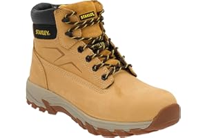 STANLEY Tradesman Men's Leather, Steel Toe, Safety Work Boot