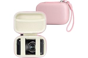 Linpr Digital Camera Case kompatibelt med Canon Powershot G7 X Mark II, SX740, V10, Sony ZV-1, RX100 VII samt Panasonic ZS99